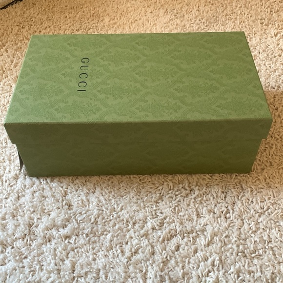 Gucci men’s shoe box.  6” Deep.  14 1/2”x 8 1/4”
Excellent condition. - Picture 3 of 5